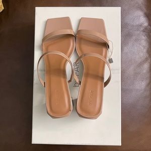 ❌ SOLD ❌ BY FAR Tanya Mule in Nude NWT Size 7